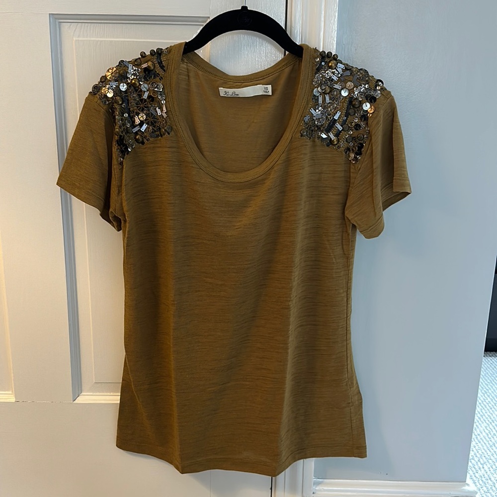 Madewell embellished short sleeve tee
